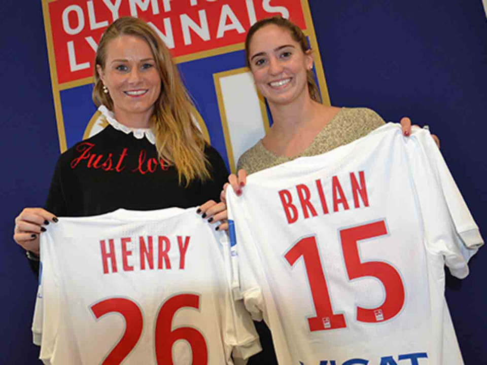 Amandine Henry et Morgan Brian signent à l’OL féminin