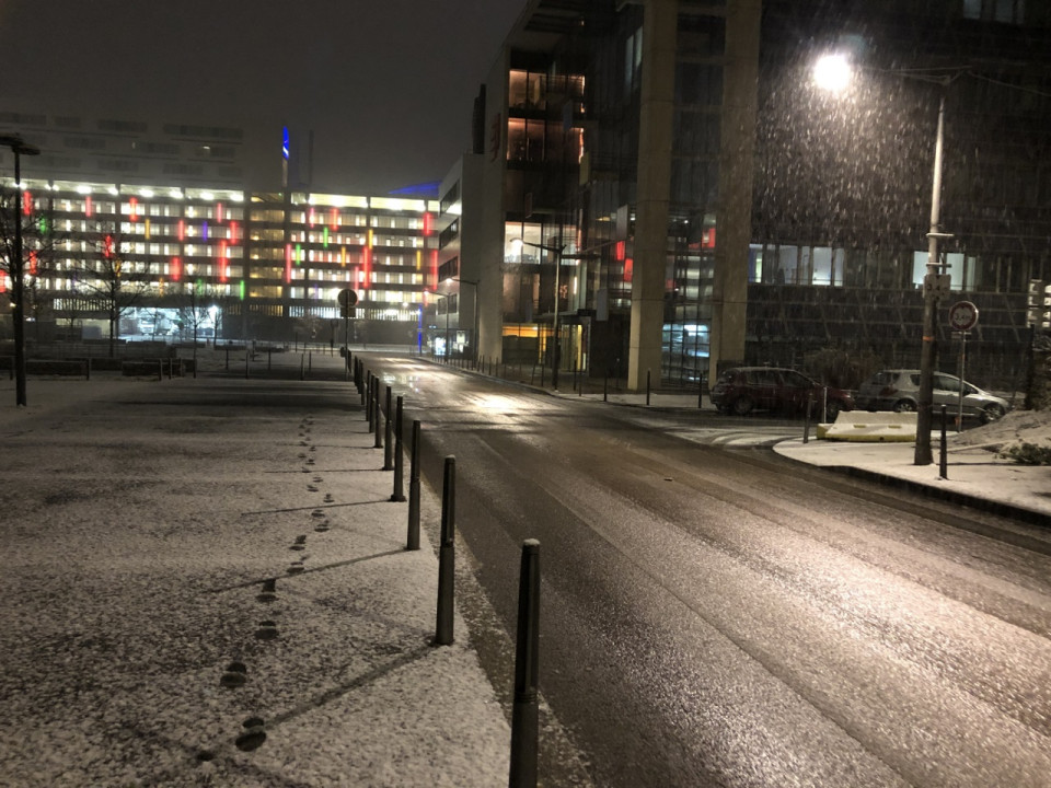 Neige à Lyon : des difficultés de circulation ce mercredi matin