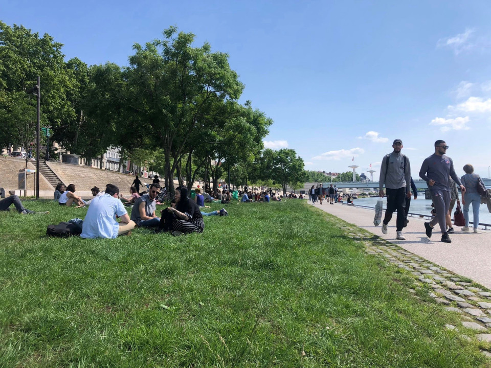 Lyon : les Lyonnais sortent en masse pour le premier week-end déconfiné