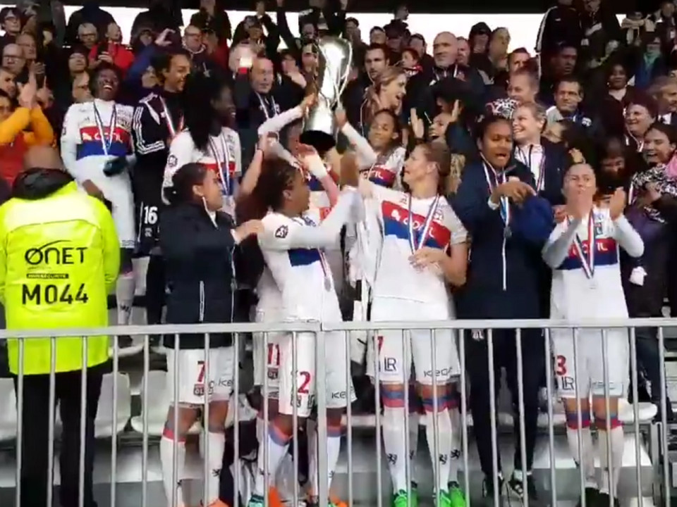 Face à Marseille, l'OL féminin conquiert un 12e titre de champion consécutif (7-0)