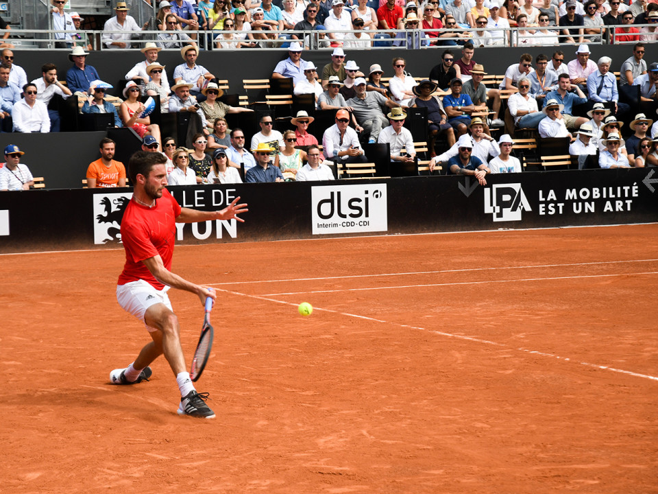 Gilles Simon face à Dominic Thiem en finale de l’Open Parc à Lyon !