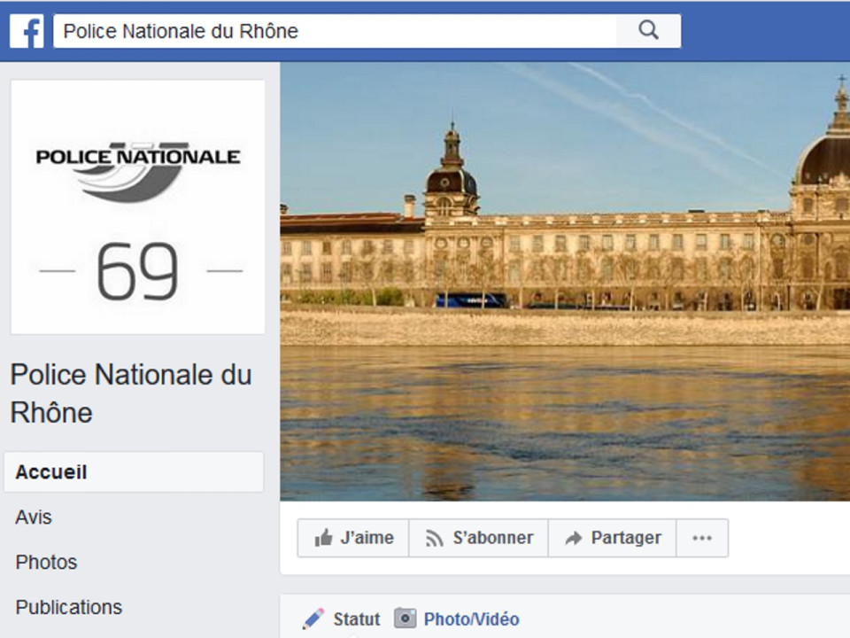 Anti-Collomb et pro-Israël : qui se cache derrière la fausse page Facebook de la police du Rhône ?