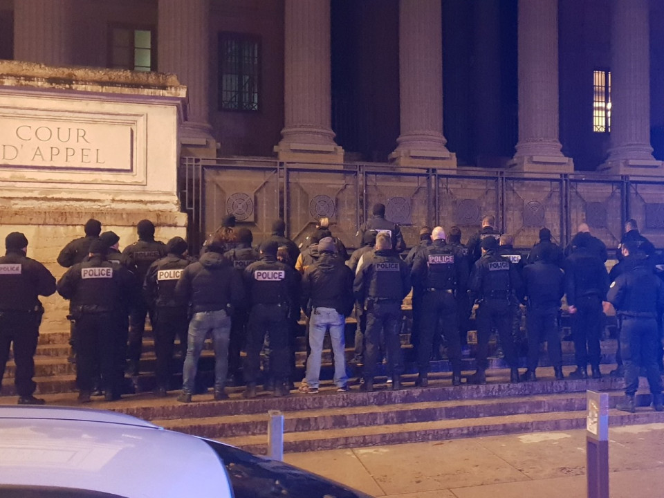 Lyon : nouvelle manifestation des policiers de nuit