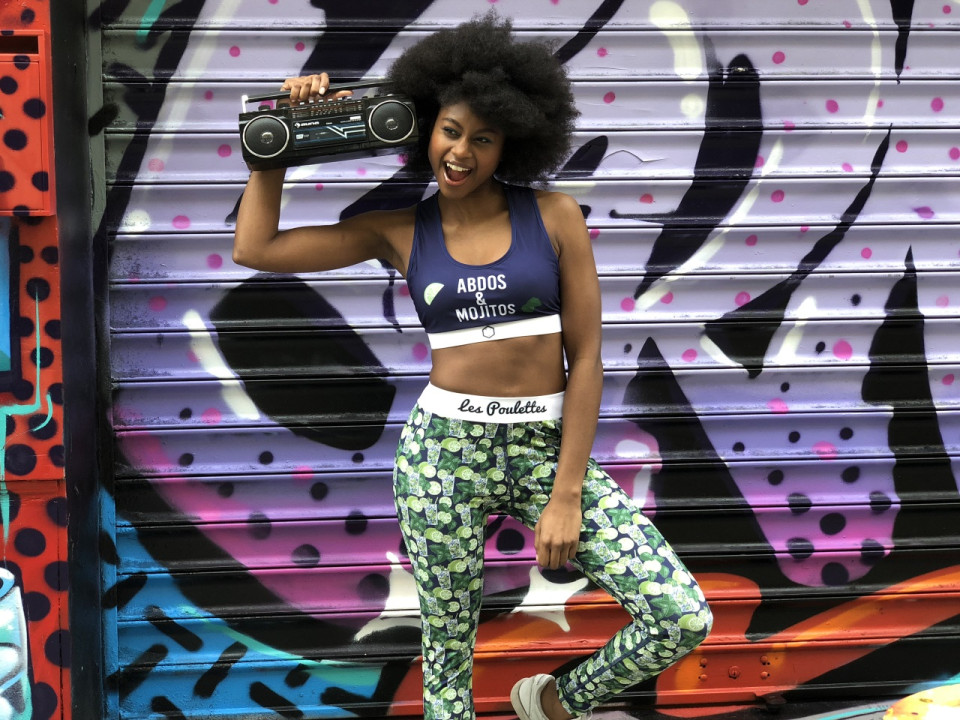 Les Poulettes Fitness, la marque lyonnaise qui donne des couleurs aux tenues de sport