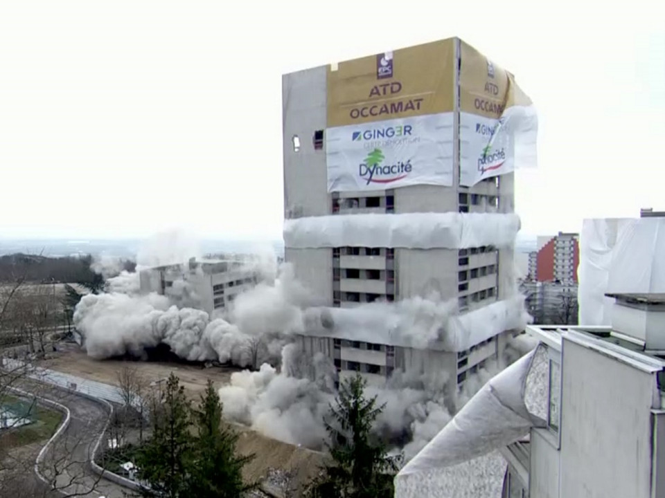 Rillieux-la-Pape a perdu deux tours - VIDEO