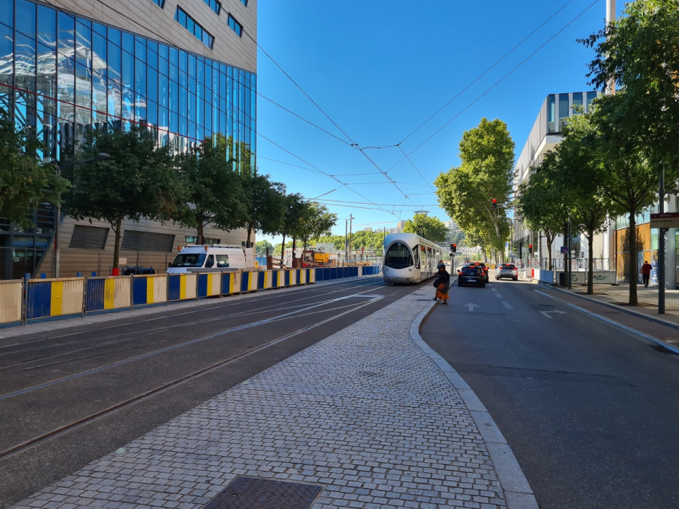 Travaux de prolongement du T2 à Confluence : des perturbations à prévoir dès ce lundi