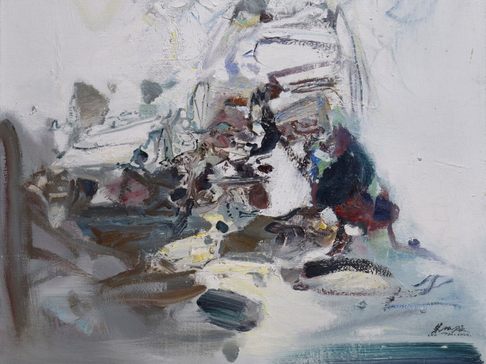 Un tableau de l’artiste Chu Teh-Chun adjugé 190 000 euros à Lyon !