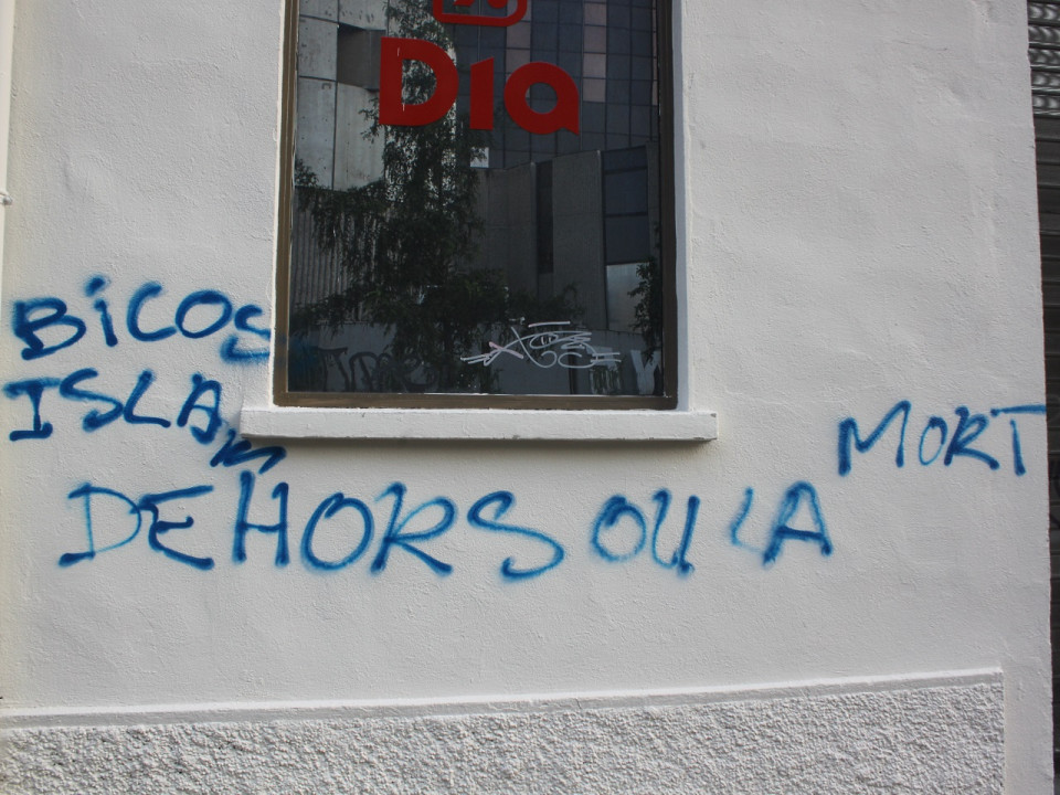 "Dehors ou la mort", de nouveaux tags anti-Islam à la Part-Dieu à Lyon