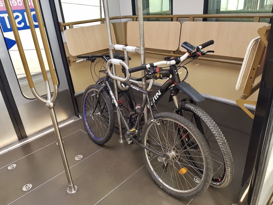 Lyon : un test en cours pour emmener son vélo dans les transports en commun