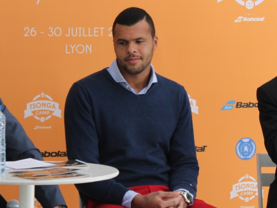 Tsonga Camp à Lyon : "Rendre au tennis ce que le tennis m’a donné"