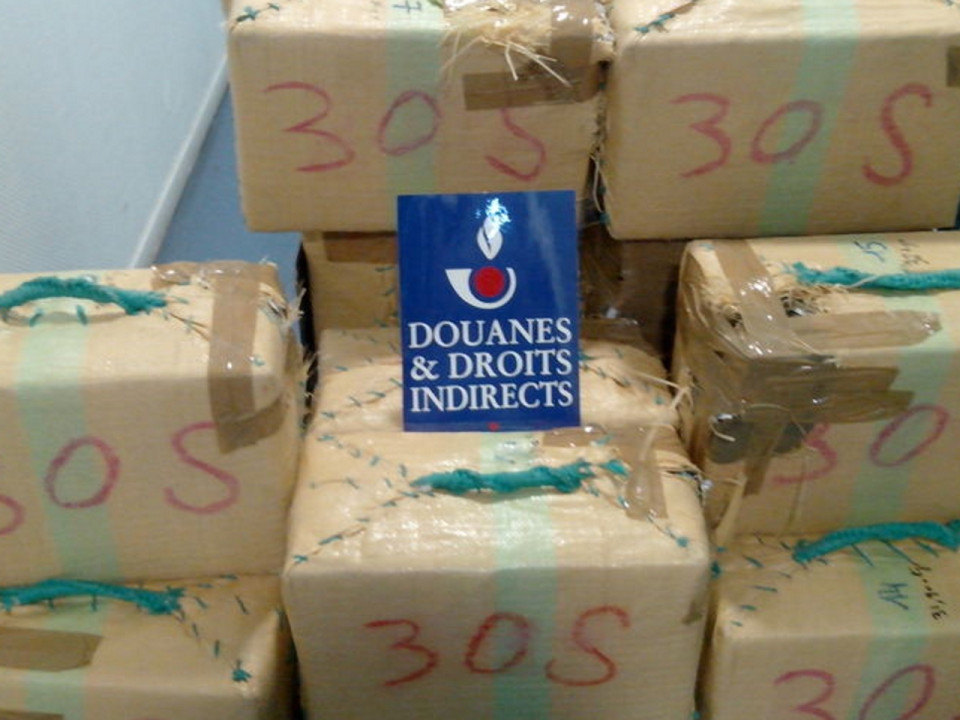 Saisie record de cannabis par les douanes de Lyon