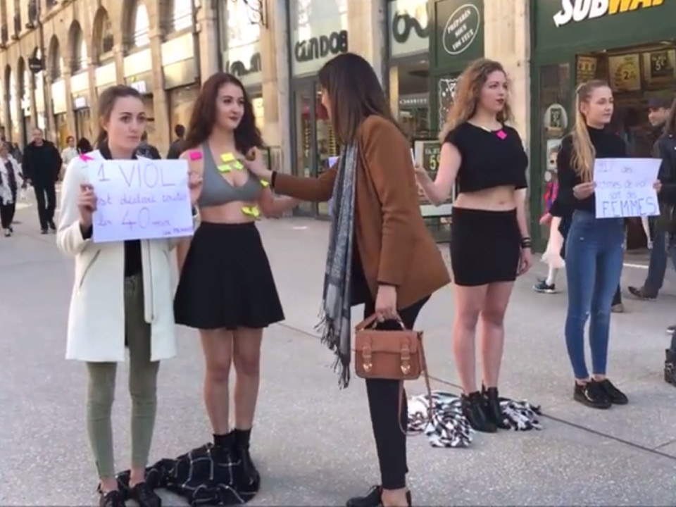La vidéo d'étudiantes lyonnaises contre les idées reçues sur le viol fait le buzz