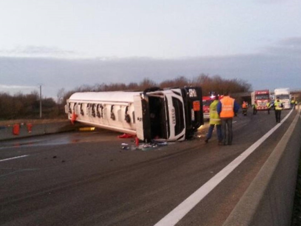 L’A42 coupée pendant plusieurs heures (MàJ)