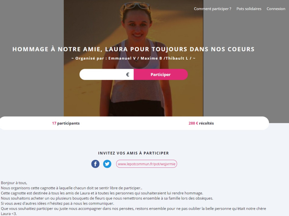 Une cagnotte en ligne pour Laura, la victime rilliarde de l’attaque terroriste de Marseille