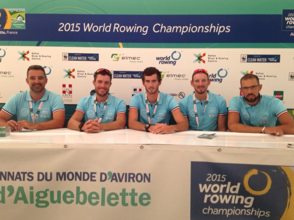 Championnats du monde d&rsquo;aviron : direction les 1/2 finales pour le Lyonnais Franck Solforosi