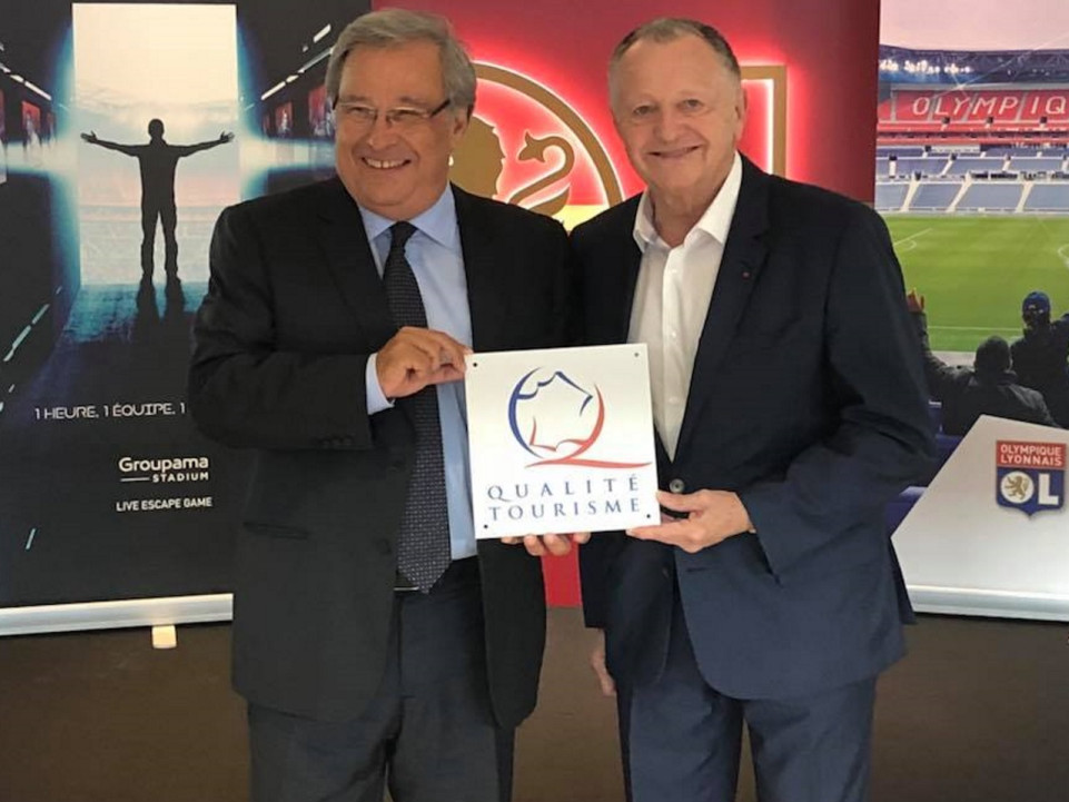 Les visites guidées du Groupama Stadium récompensées par le label Qualité Tourisme