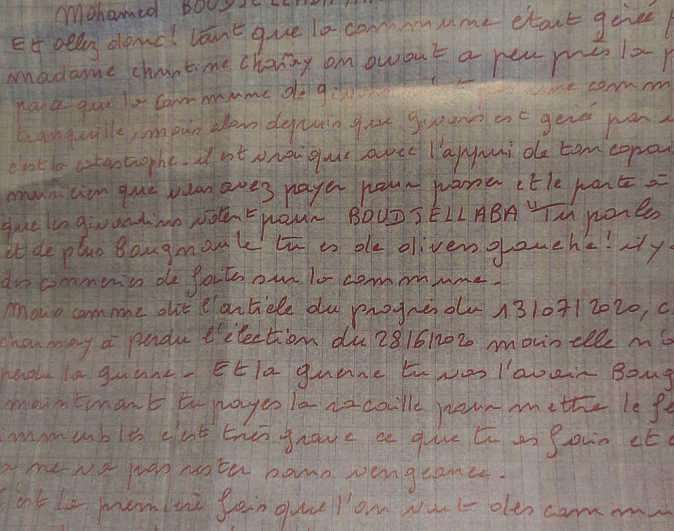 “La guerre, tu vas l’avoir bougnoule” : l'auteur des menaces contre le maire de Givors interpellé