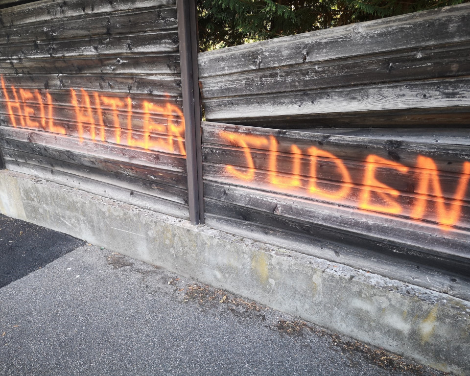 Lyon 5e : un tag antisémite découvert sur la palissade d’une maison