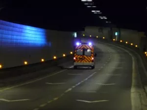 Un accident et un incendie sous le tunnel de Fourvière, le scénario catastrophe d’un exercice de sécurité
