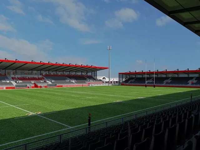 LOU Rugby : permis de construire accordé pour agrandir le Matmut Stadium