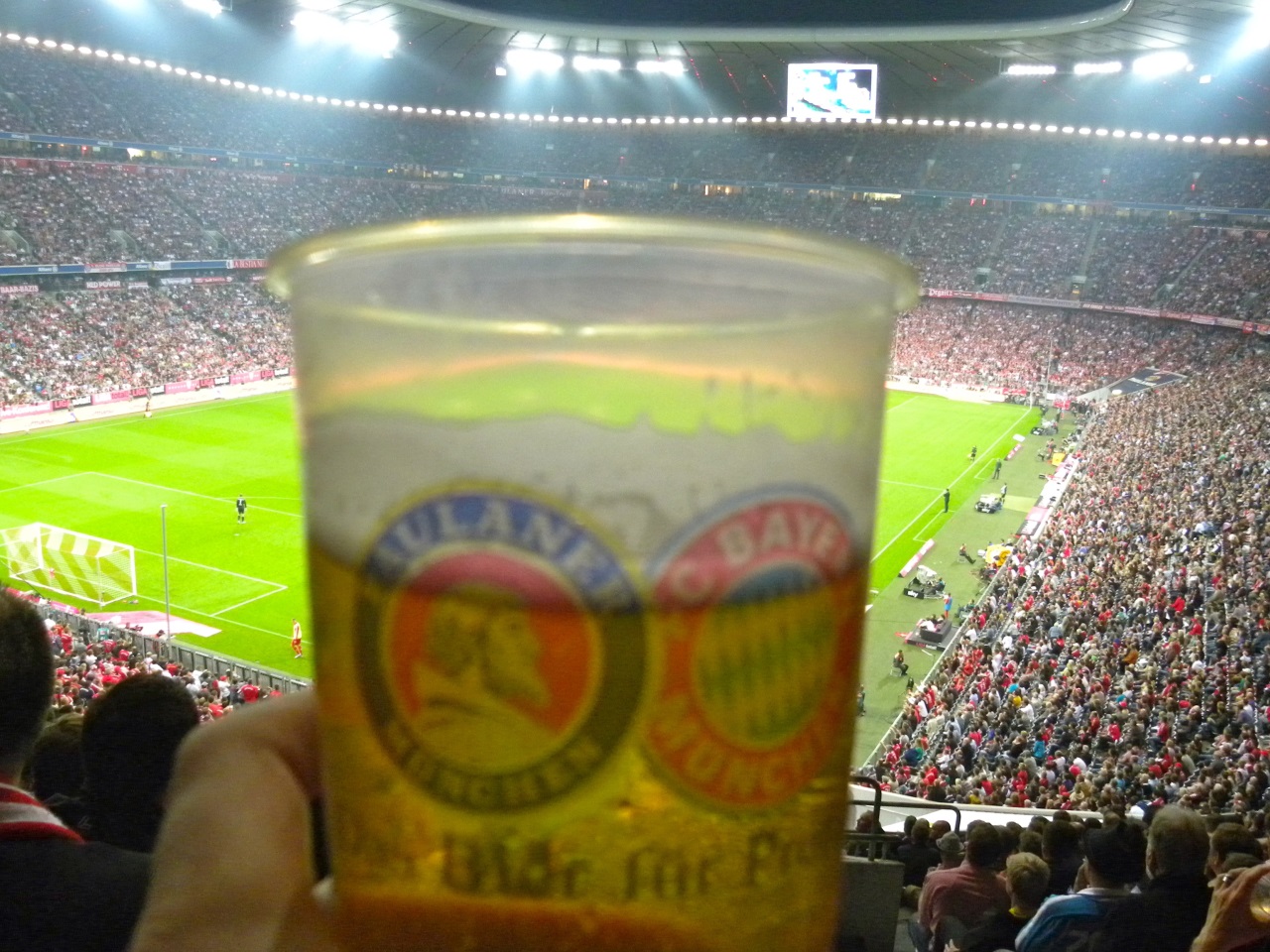 Пиво на стадионах
