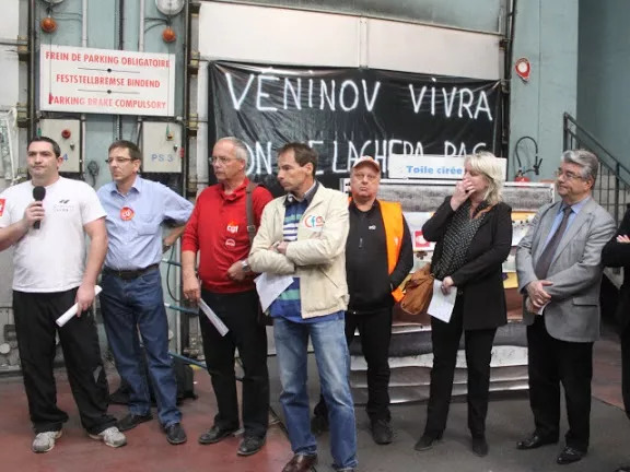 Vénissieux : les anciens salariés de Veninov réclament des garanties