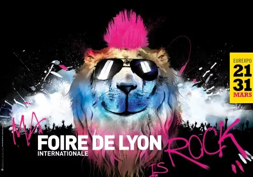En 2014, la Foire Internationale de Lyon sera rock'n'roll