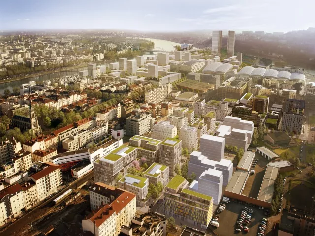 Lyon : la phase 1 du quartier de la Confluence touche &agrave; sa fin