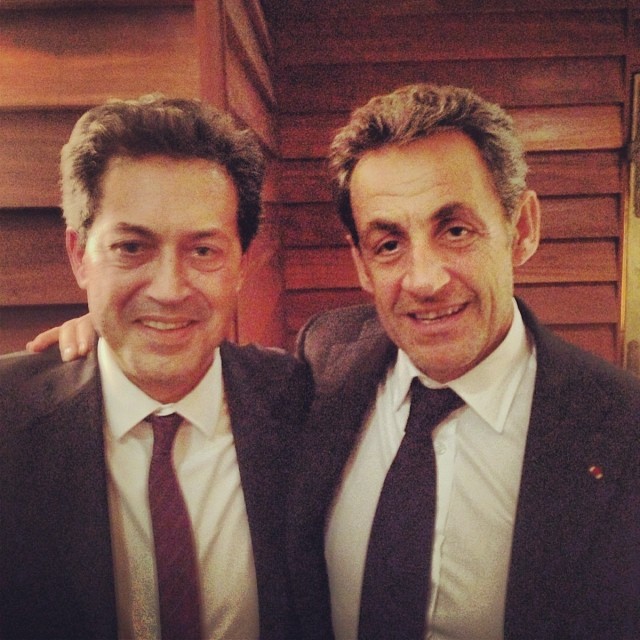 Georges Fenech et Nicolas Sarkozy - DR