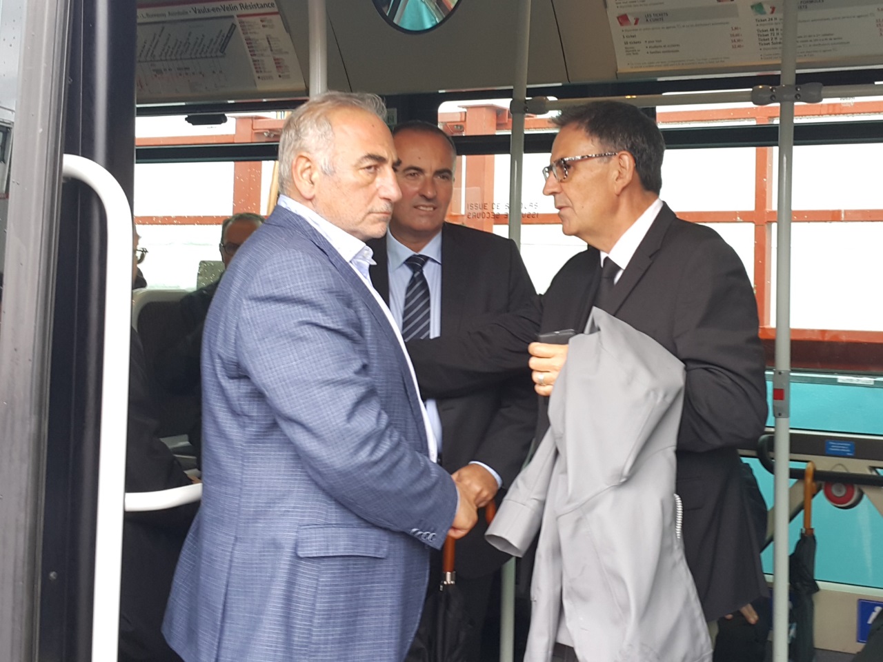 Georges Képénékian, Michel Le Faou et David Kimelfeld - LyonMag