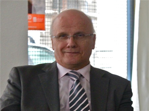 Dominique Perben et le président du Coneil général Michel Mercier