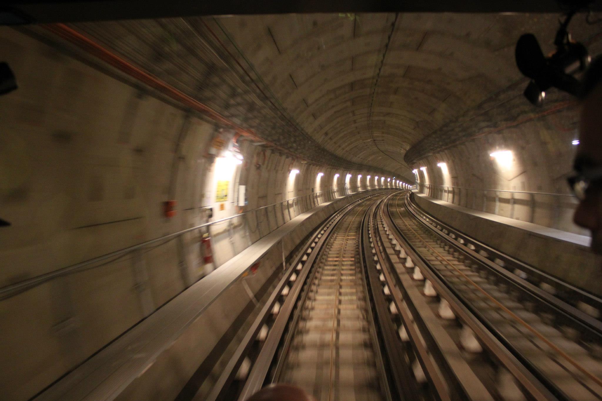 Un élégant tunnel - Photo Lyonmag