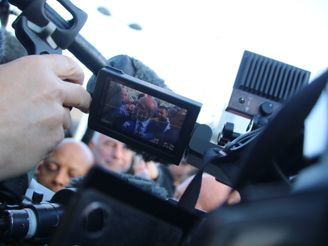 Gérard Collomb à la gare de Perrache - Lyonmag.com