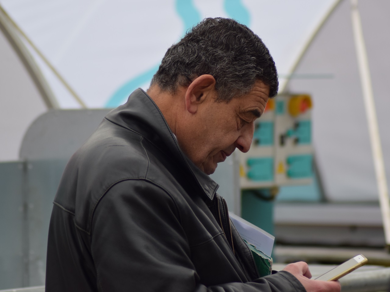 Thierry Philip à l'inauguration de la barge - LyonMag