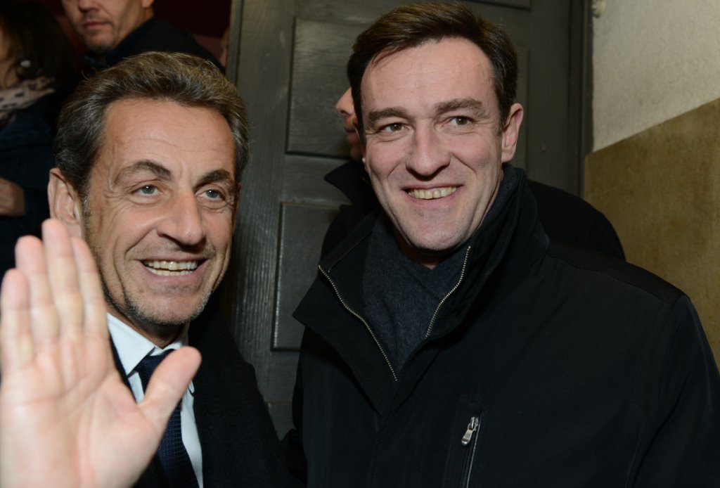 Michel Havard et Nicolas Sarkozy - DR