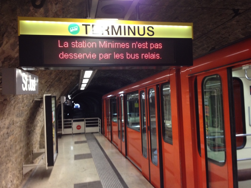 Lyon dans les coulisses du funiculaire de SaintJust