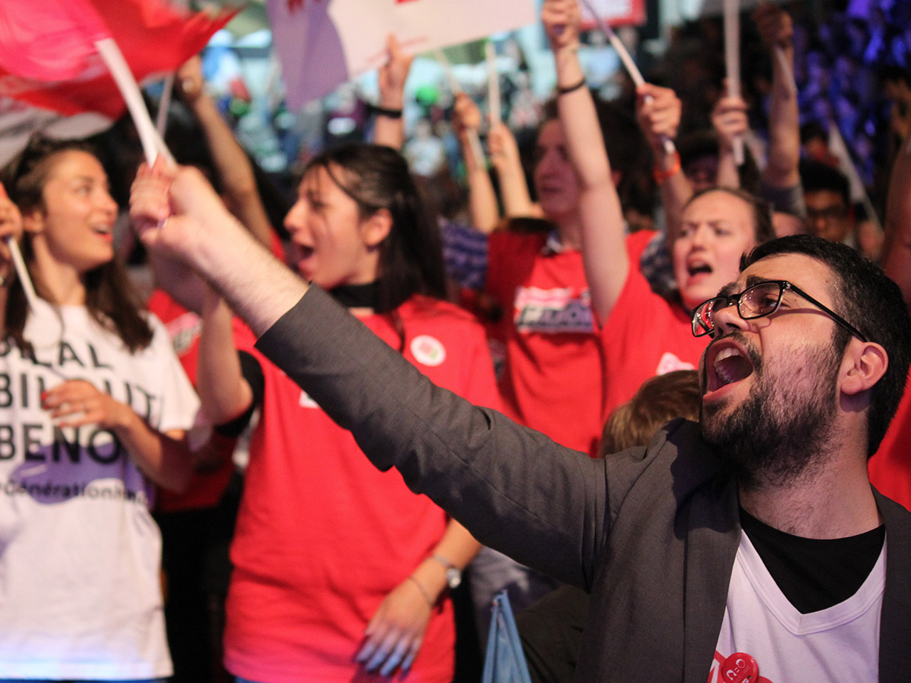 Les jeunes militants socialistes ont donné de la voix - LyonMag