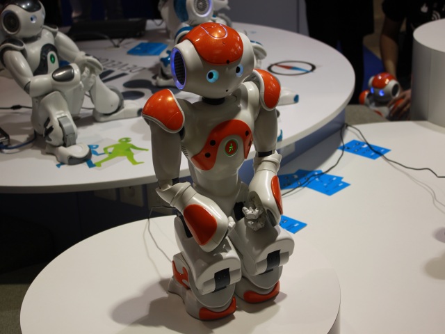 Nao est l'un des robots exposés pour cette troisième édition de InnoRobo - LyonMag.com