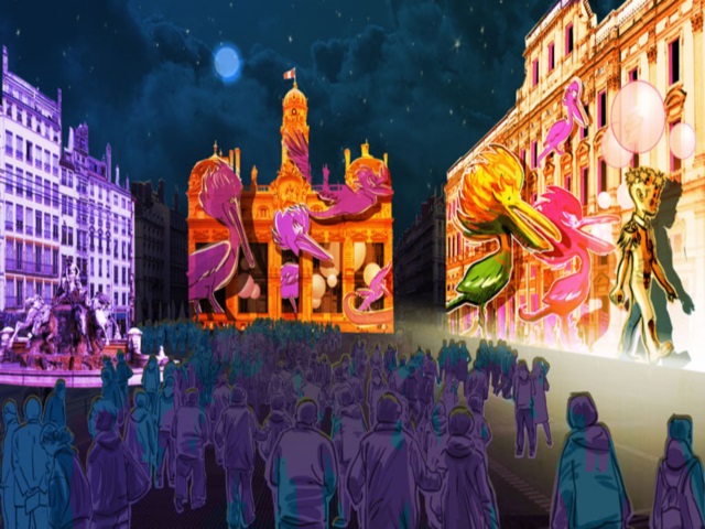 DR - Le Prince des Lumières, place des Terreaux 